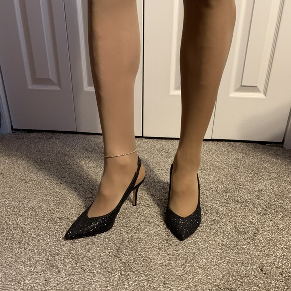 Like new Touch of Nina Sparkly Slingback Heels Size 9.5 - Picture 7 of 7